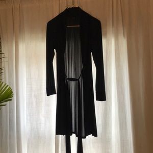 Natori black robe